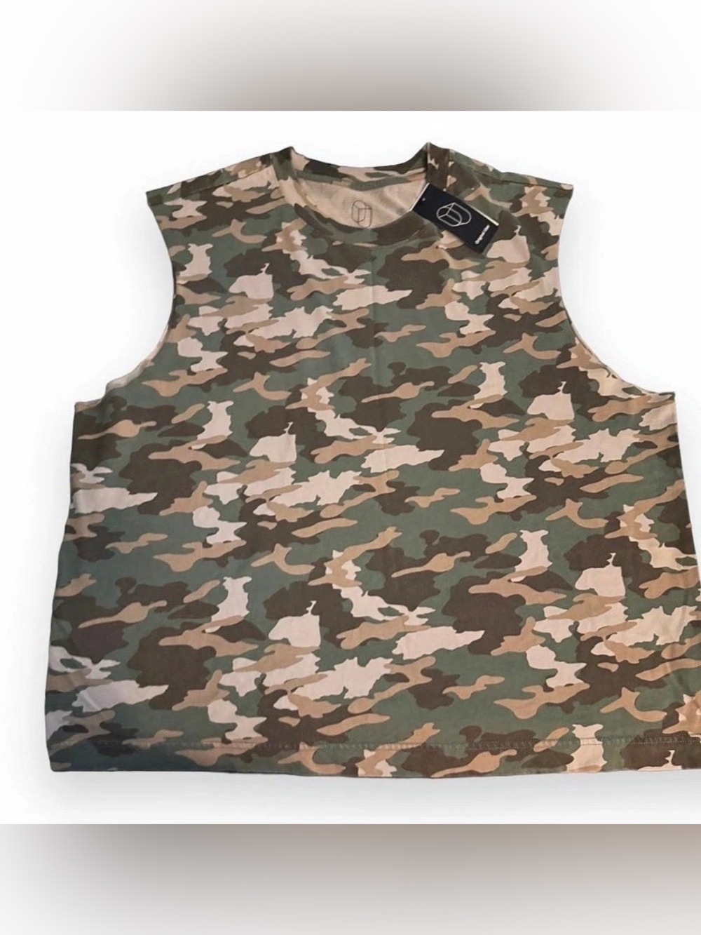 ORIGINAL USE CAMO CROPPED TANK **NWT